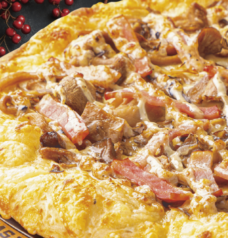 写真：4種のきのこ ～トリュフソース～