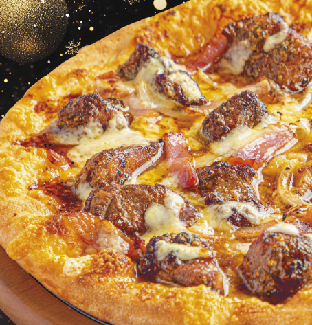 写真：ガーリックバターステーキ