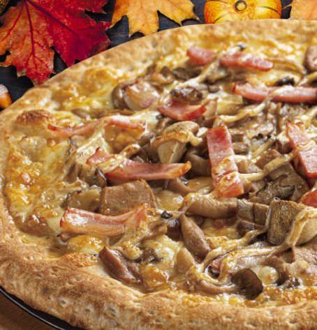 写真：4種のきのこ 〜トリュフソース〜