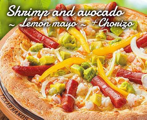 えびとアボカド〜レモンマヨ〜【チョリソー追加トッピング】